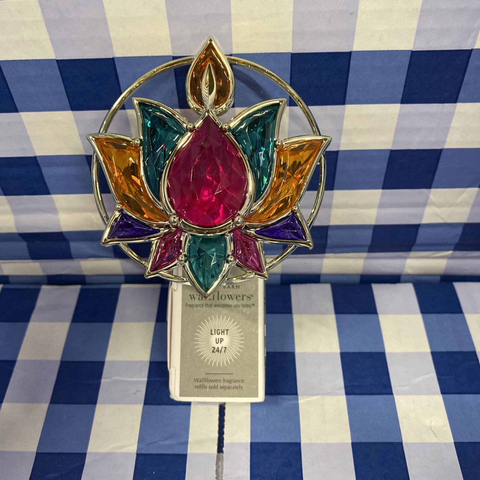 Bath & Body Works DIWALI LOTUS Wallflowers Nightlight Fragrance Plug In