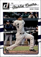 Starlin Castro 2017 Donruss #127   New York Yankees