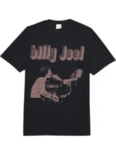 Vintage Billy Joel Concert Piano Player T Shirt Gift Fan S-5XL CO_052