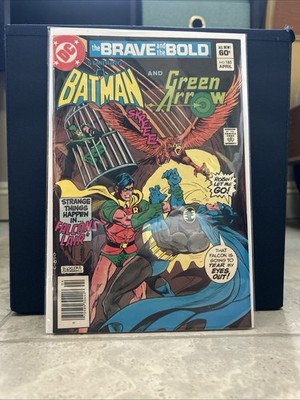   Batman & Green Arrow Brave and the Bold #185 1982 DC Comics VF+ Newsstand  