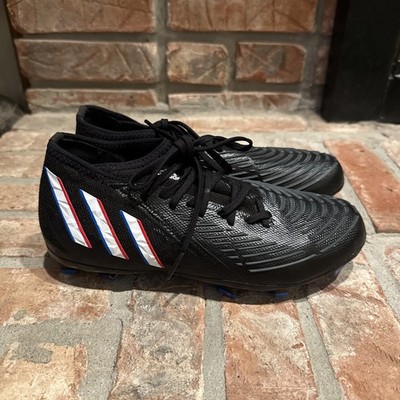 Adidas Predator Edge.2 FG Black White Soccer Cleats GW2271 Men's 5.5