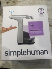 Simple Human 8oz. TouchFree Sensor Liquid Soap Pump Dispenser with Soap Sample