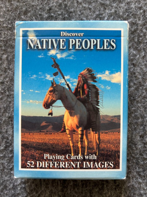Playing Cards Native People w/ 52 Different Images Discovery