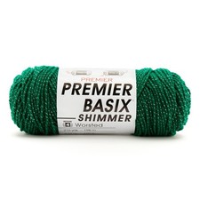 Premier Basix Shimmer-Green Shimmer - 3 Pack