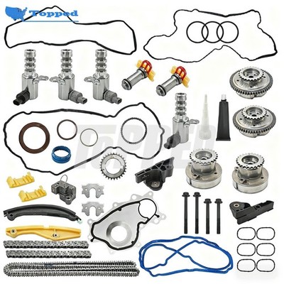 New Complete Timing Kit W/ 4XSolenoids for Ford 3.5L Ecoboost 2011 2012
