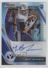 2021 Panini Prizm Draft Picks Hyper Matt Bushman #DPA-MAT Auto 0lt3