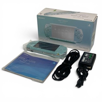 Seltene SONY PSP-2000 Mintgrün Konsole komplett in Box