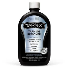 Tarnish Remover for Metal Surfaces, 12 Oz Bottle - Fast Acting Formula