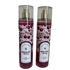 Bath  Body Works 2 pcs Sweetheart Cherry Mist Fine Fragrance Mist 8 oz NEW