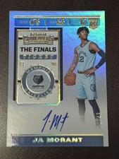 JA MORANT BGS 9 2019-20 PANINI CONTENDERS #118 ROOKIE THE FINALS TICKET AUTO /49
