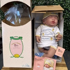 Vintage Reborn Paradise Galleries ‘William” Doll With Original Box Baby Boy 