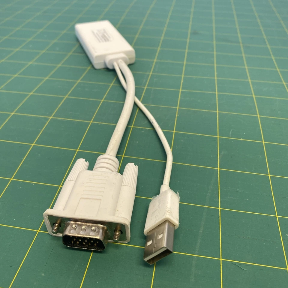 j5 Create JDA214 usb VGA To HDMI Video Audio Adapter - White - Used  - Image 4 of 4