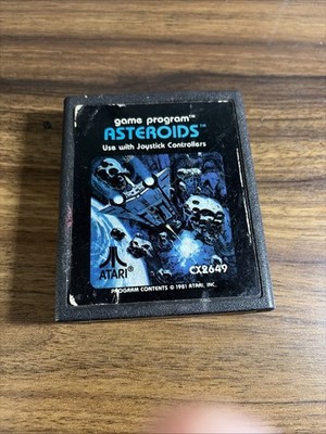 ATARI Game Program ASTEROIDS CX2649 (Atari 2600) Game Cartridge Only Untested