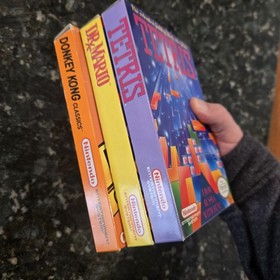 COMPLETE NES Nintendo Games X 3 TETRIS DR MARIO DONKEY KONG Complete Great Shape