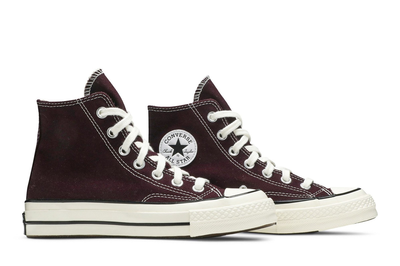 Converse Chuck 70 High Top Sneakers in Black Currant 169342C-image