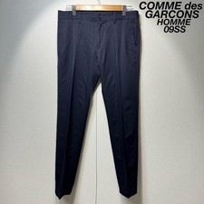 Rare 09 Comme des Garcons Homme High Quality Wool Design Slack Pants