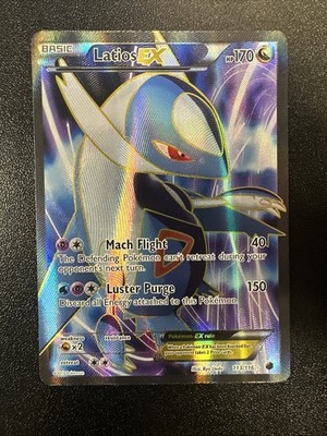 Latios Ex 2013 Pokemon B & W Plasma Freeze #113/116 Full Art MP JL