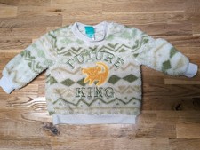 Disney Baby 12 Month Lion King Future King Crew Neck Sweatshirt Pullover