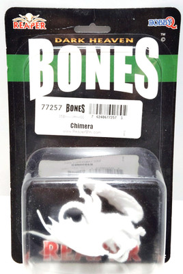 Reaper Bones 77257 Chimera Unpainted Miniature NIB D&D Pathfinder