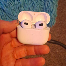 Apple AirPods Pro White Bluetooth Wireless In-Ear Earbuds w/ Charging Case