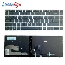 For HP EliteBook 840 G6 846 G6 745 G6 Keyboard US Backlit L14377-001 L11307-001
