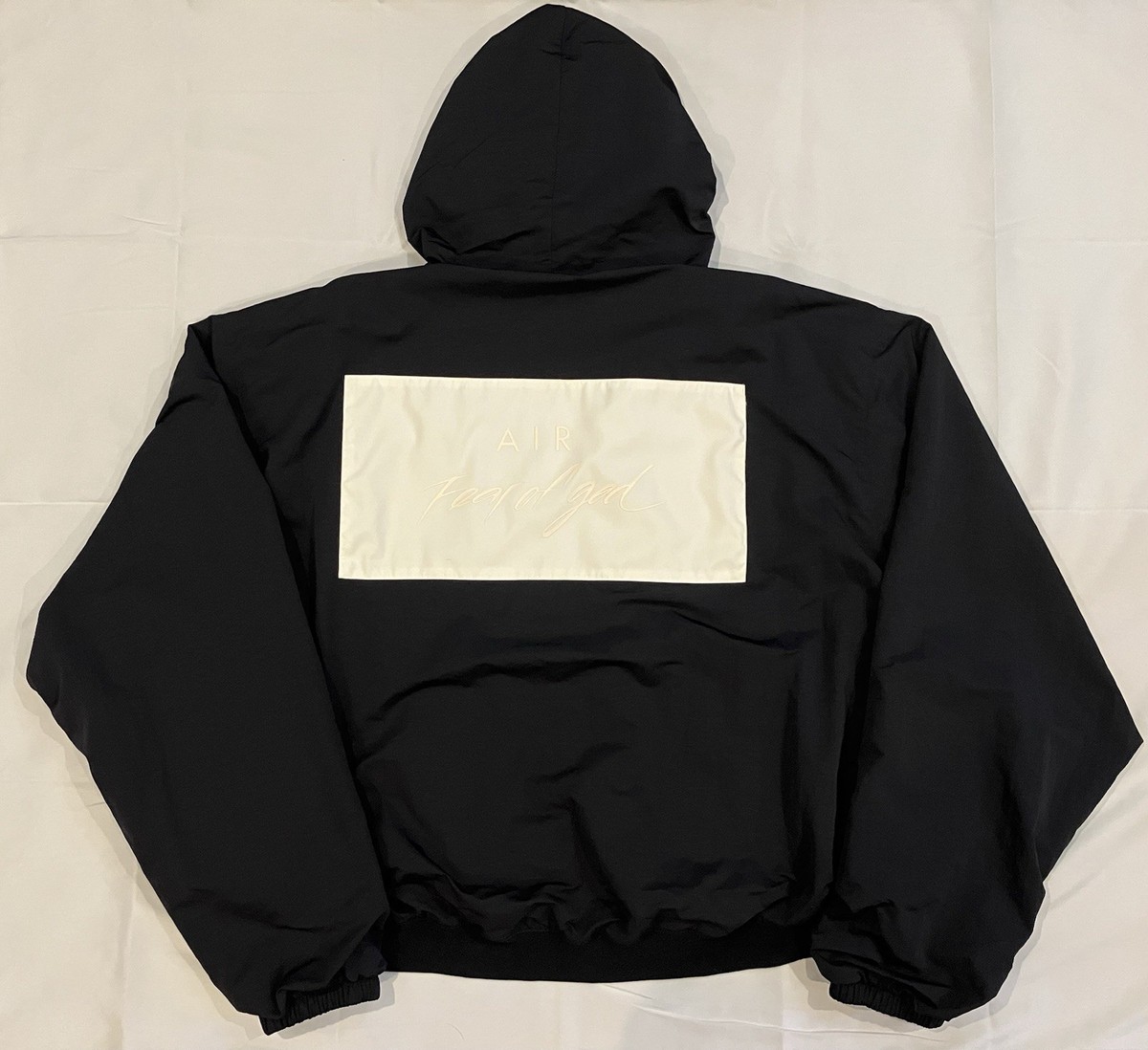 Nike x Fear of God mensz M Hooded Bomber Jacket Nike x Fear of God mensz M Hooded Bomber Jacket