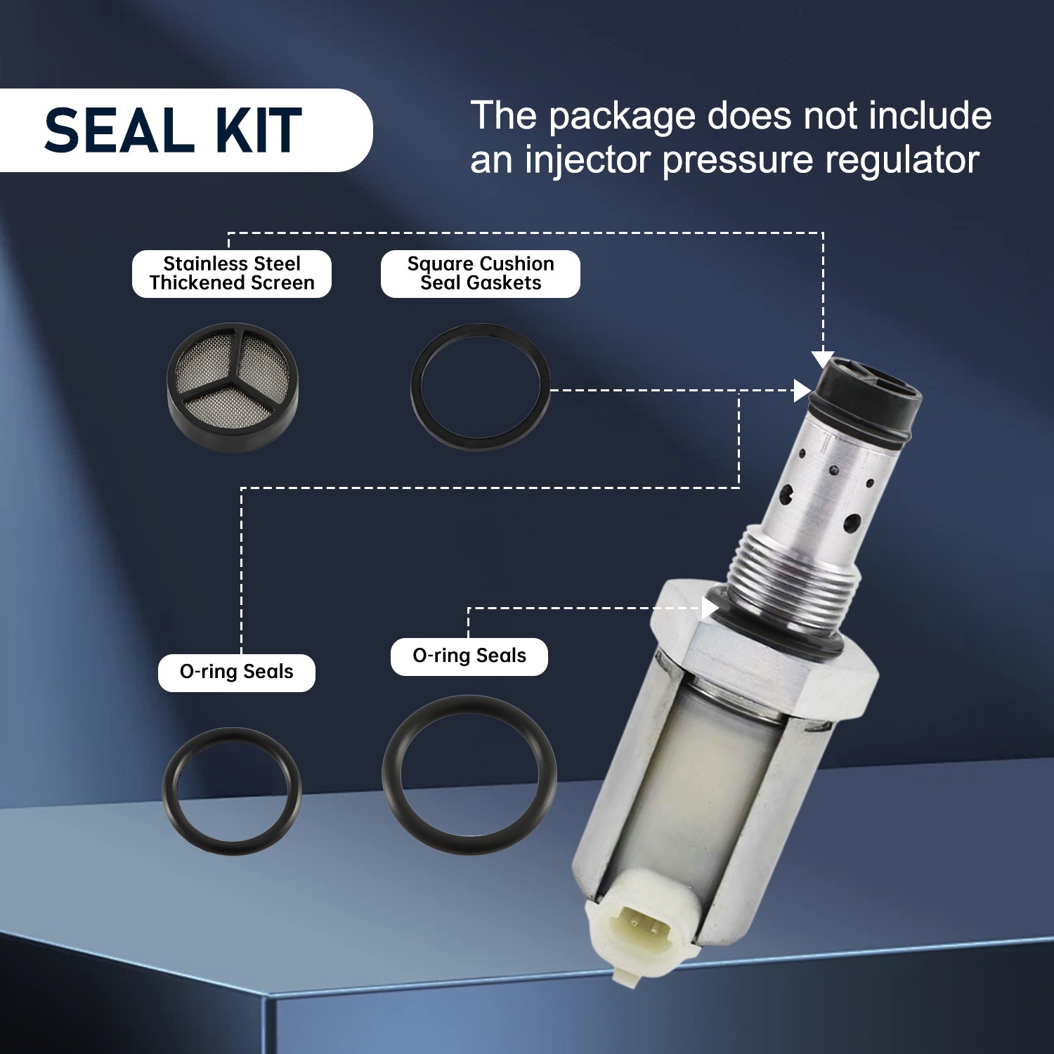 IPR Valve Socket Removal Tool with Seal Kit for 2003-2010 Ford 6.0L Powerstroke 