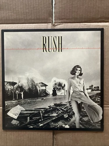 Rush - Permanent Waves Orig 1980 Vinyl LP Mercury SRM 1-4001 W/Lyrics