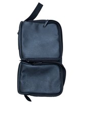 VTG Case Logic CD/DVD Case 24- 48 Discs Leather Front Pockets CD Player Battery