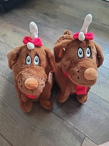 The Grinch Max Dog Slippers Size S/M American Eagle NWOT