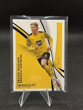 2021 Immaculate Soccer Erling Haaland Borussia Dortmund /25 BVB