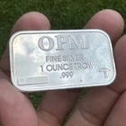 ✨ Storage Find ✨ OPM 1 oz .999 Fine Silver Bar Ohio Precious Metals Bullion