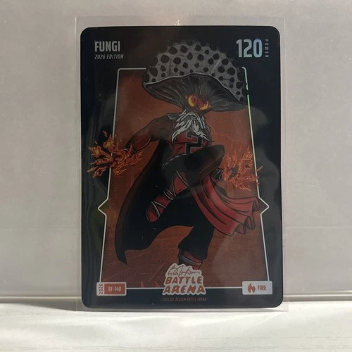 Kawhi Leonard Fungi 2026 Bo Jackson Battle Arena #BF-140 Fire Battlefoil