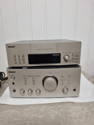 Sony DHC-MD77 Verstärker Ta Ex77 & Timer Tuner St Ex77 