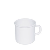 Riess Topf Mit BöRdel 8Cm 3/8L Weiß 0221-033