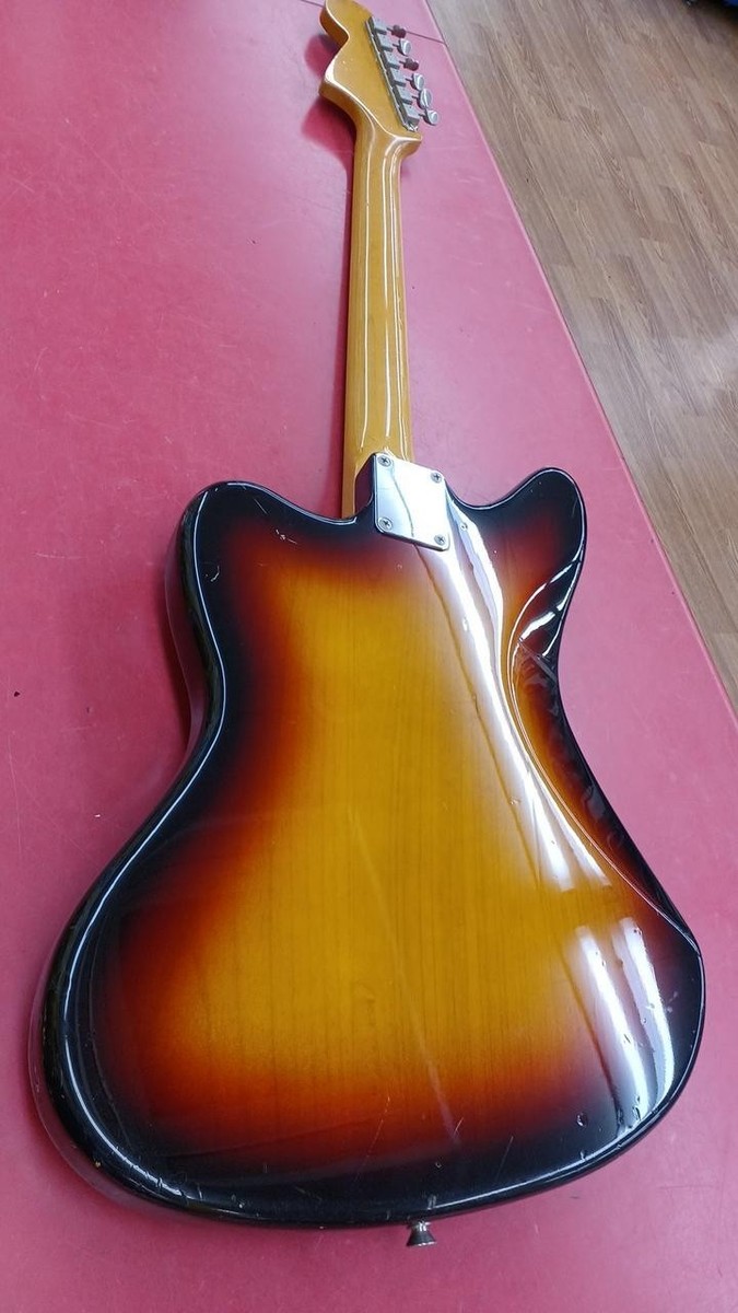 Fender Japan] Jaguar JG66-85 3TS W/GIg bag Electric Guitar Used