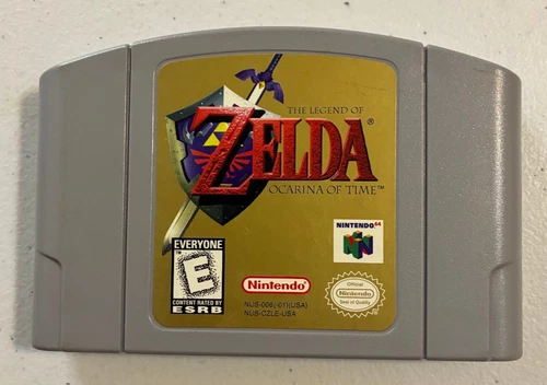 Legend of Zelda: Ocarina of Time (Nintendo 64, N64, 1996) Authentic Tested/Work