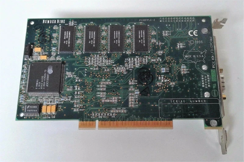 NUMBER NINE VISUAL TECHNOLOGY / PCB# PC00DPM0-A / VGA Board