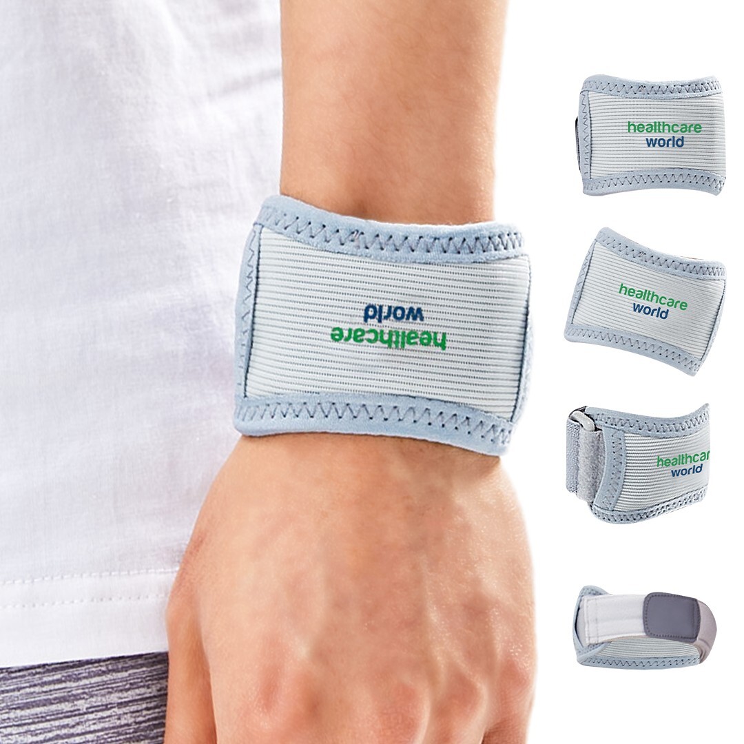 Wrist Support Strap – Adjustable Compression Brace for Carpal Tunnel 2 Pack
