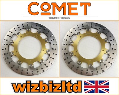 Yamaha XJ6-S Diversion 2009-2013 [Pair of Comet Front Brake Discs] [Gold RF]
