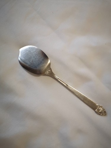 Solid Jelly Server King Cedric Silverplate Community Oneida 1933 Antique - Picture 4 of 7