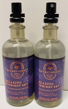 Bath  Body Works Aromatherapy Midnight Sky Chamomile Patchouli Oil Mist 2 Pack