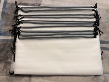 20 Pack Shoe Bags for Travel, 15.7" X 11.8" Clear Travel Shoe Bags for Packing