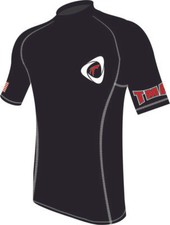 TMA Rash Guard Swimwear Base Layer Surf Sports Compression Shirt Short Sleeve