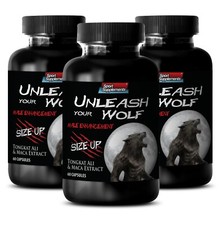 sharp mindset - UNLEASH YOUR WOLF - steady focus 3 Bottles 180 Capsules