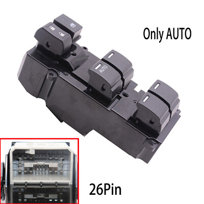 Master Power Window Switch Front Left 35750-TR0-A21 For 2012-13 Honda Civic EX-L