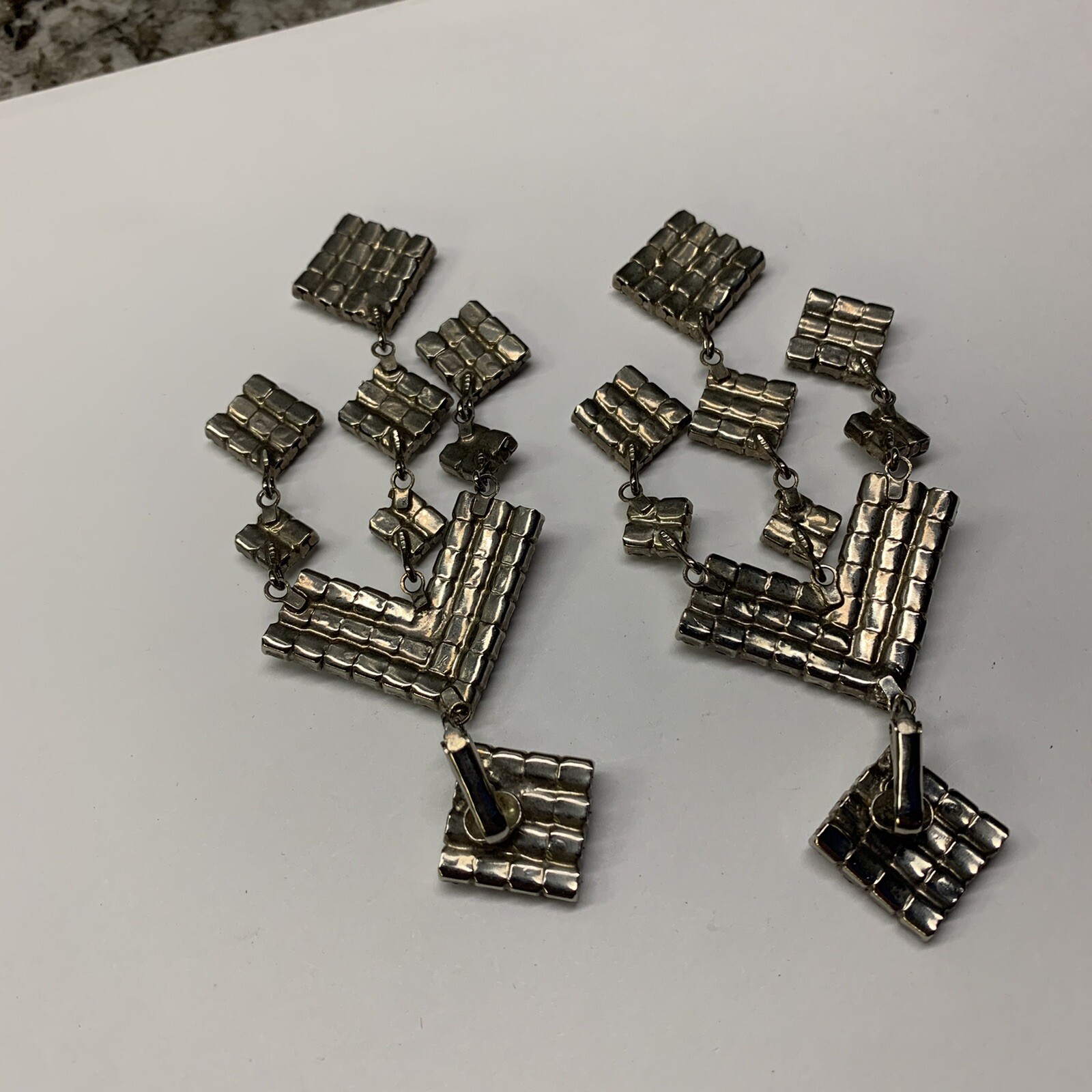 Oversized Statement Clear Prong Set Rhinestone Vi… - image 11