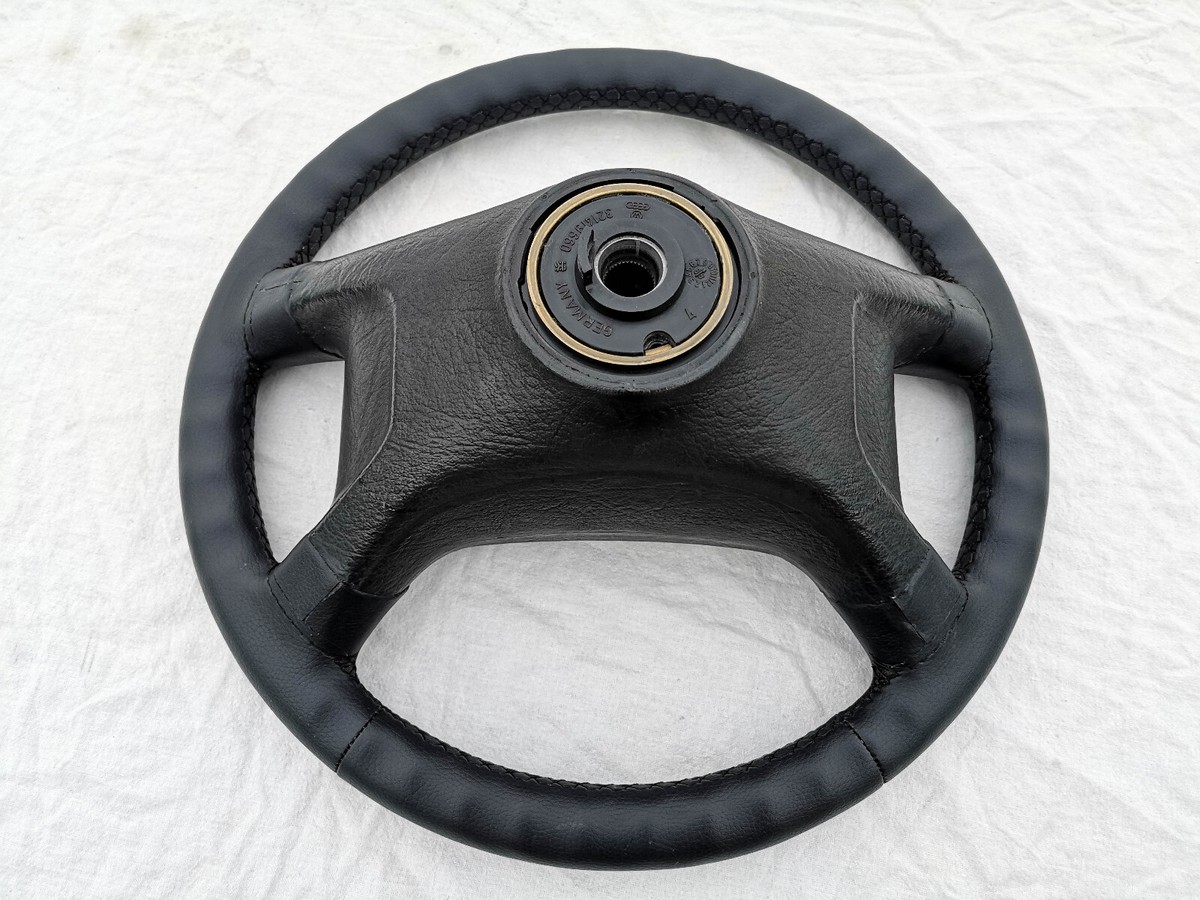 VW Golf MK2 GTI Leather Steering Wheel Euro Spec Jetta Caddy