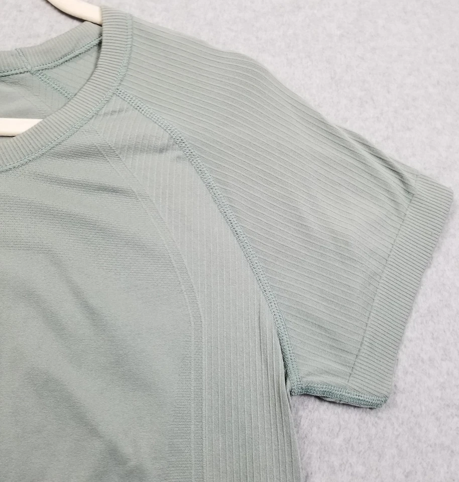 Camiseta Old Navy Activewear Para Mujer Extra Grande Verde Manga Corta Sin Costuras Gimnasio Foto 2 de 4