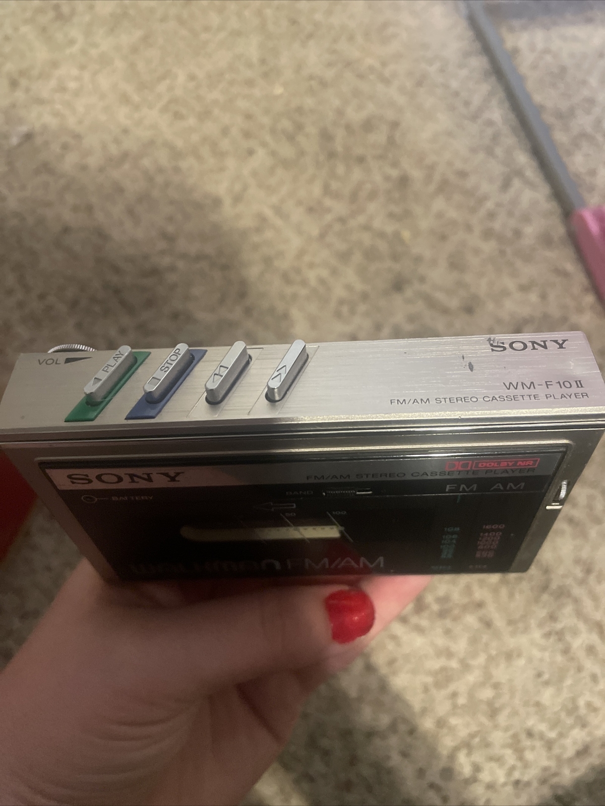 Replacement Drive Belt For Sony WM-10, WM-20, WM-30, WM-F10, WM-F20 Walkman Cassette Players